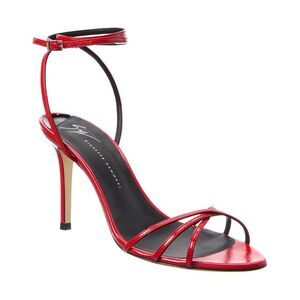 Giuseppe Zanotti Clandestino 90 Leather Sandal, Red